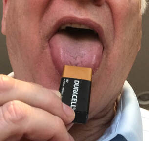 Battery on Tongue