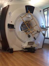 object pulled into MRI